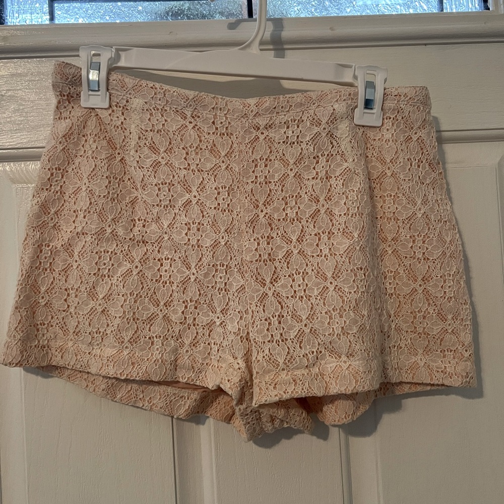 Lace shorts